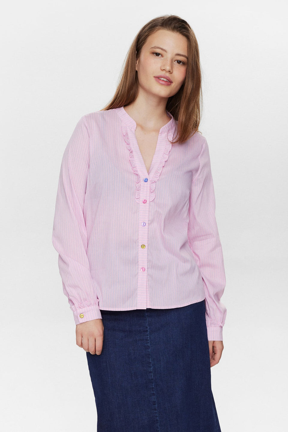 Camisa Nufarrah rosa