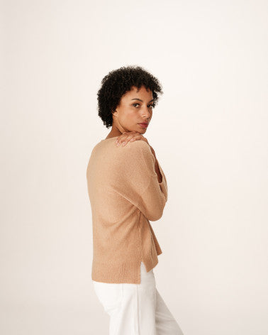Jersey Paltrow camel