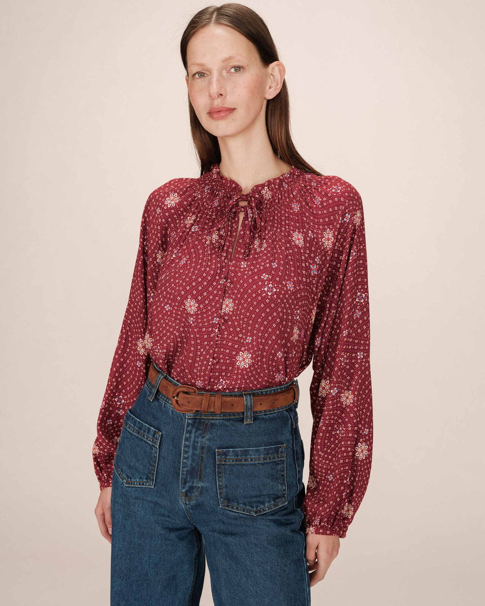 Camisa Scarlett terracota