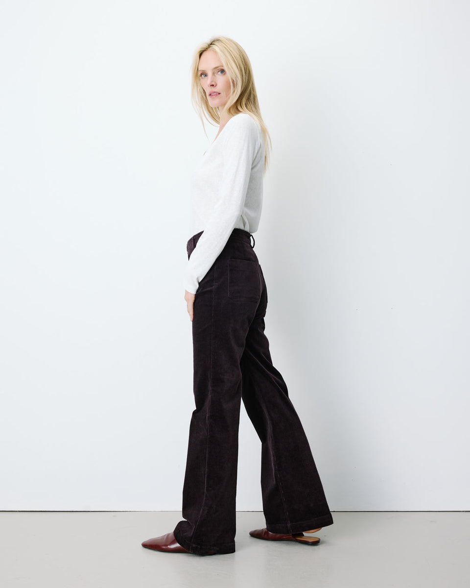 Pantalón Alban berenjena