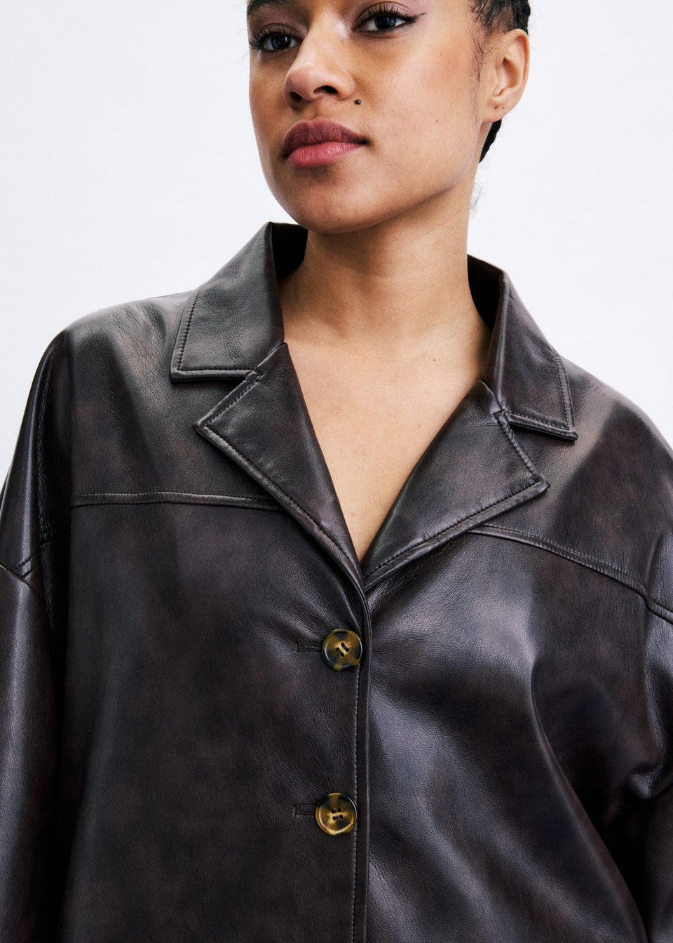 Chaqueta Messini chocolate