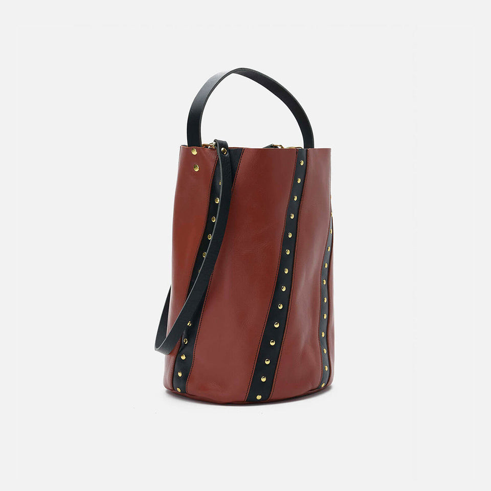 Bucket Twist teja y negro