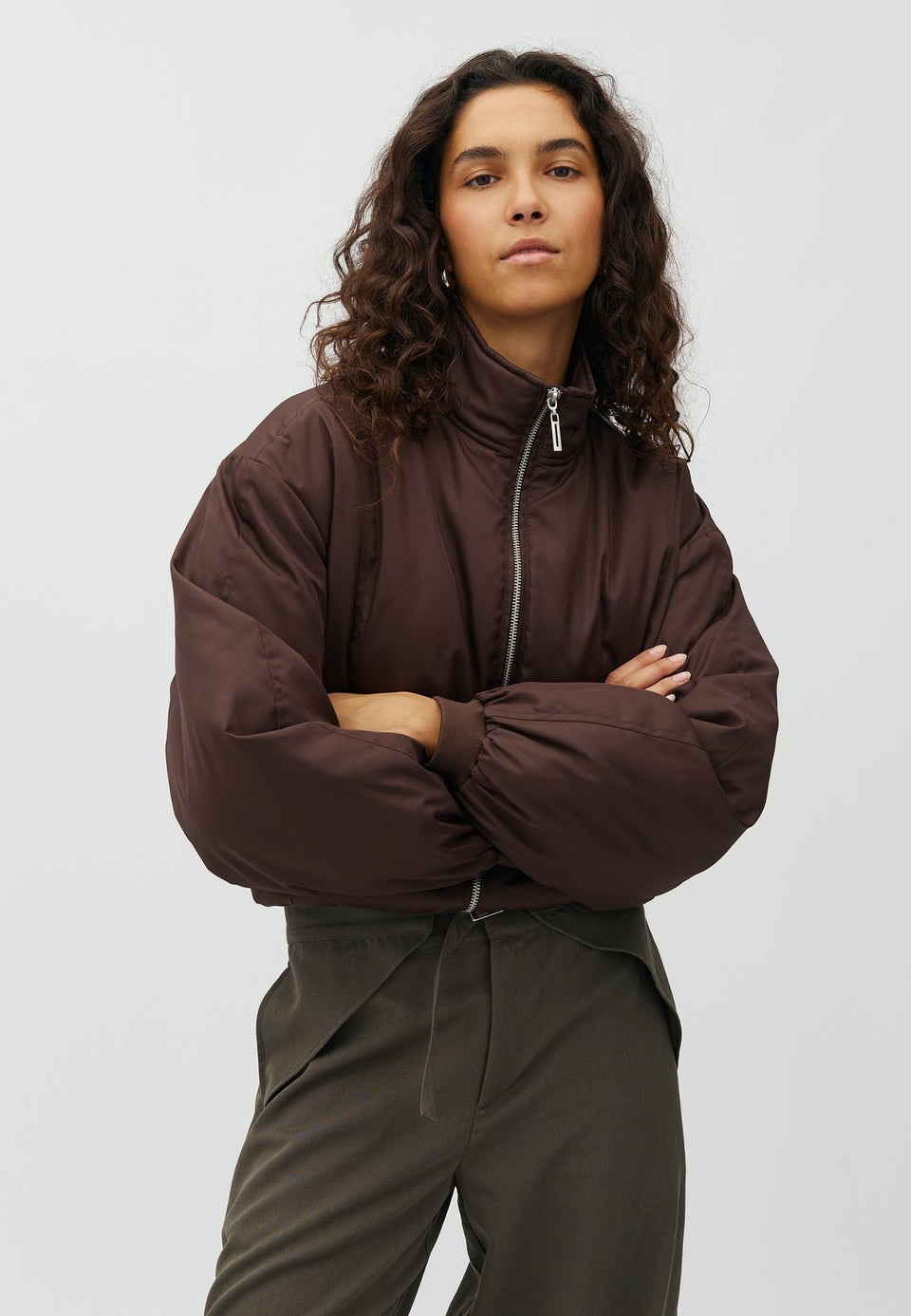 Bomber Eliena chocolate