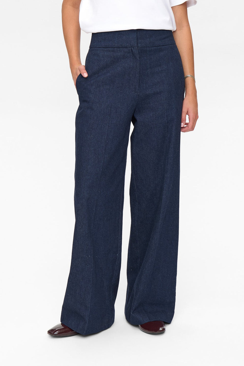 Pantalón Nubussy azul oscuro