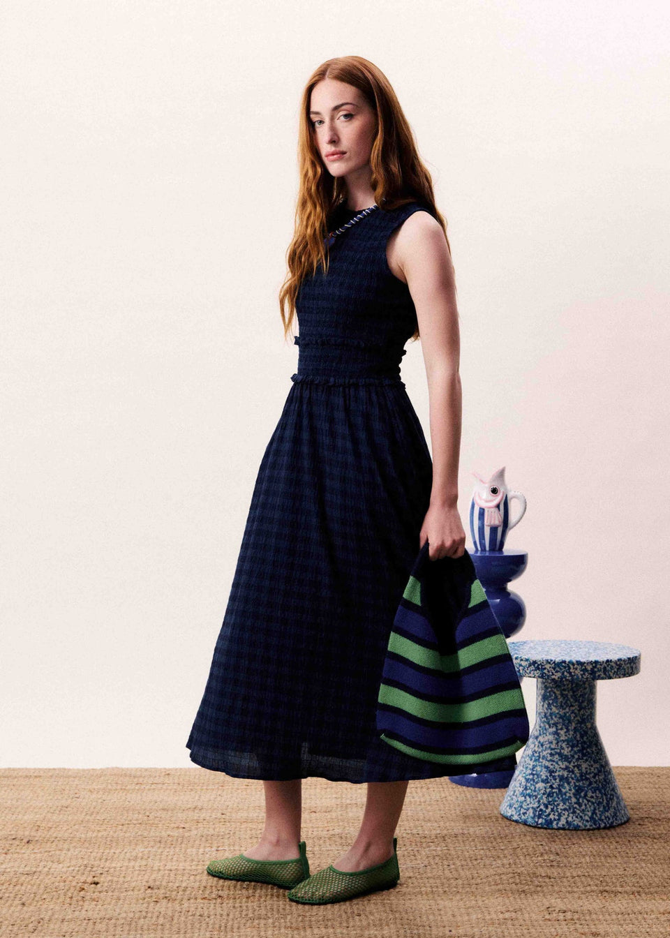 Vestido Saquarema azul
