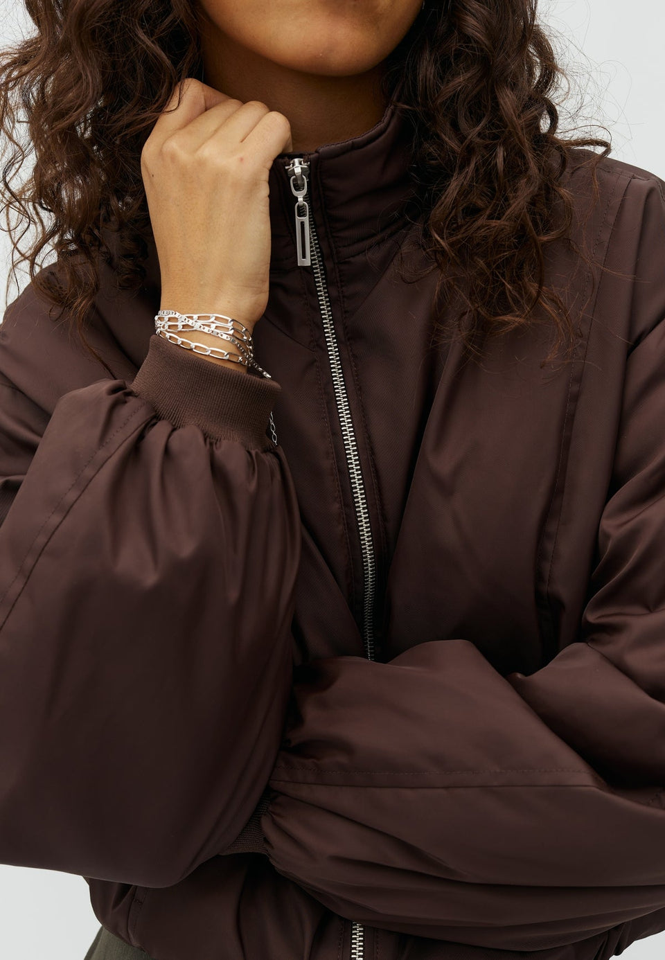 Bomber Eliena chocolate