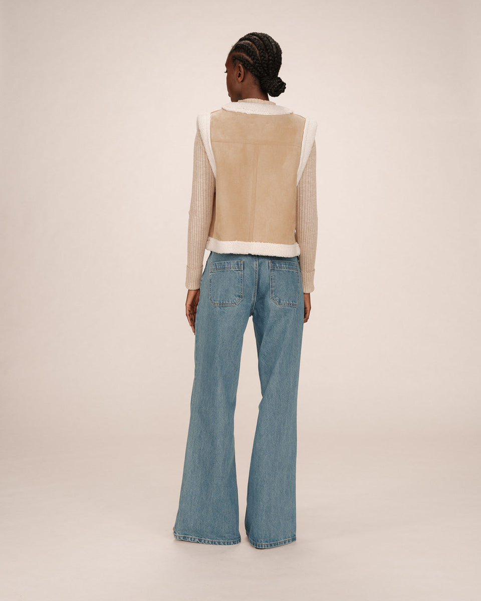 Chaleco Sable camel