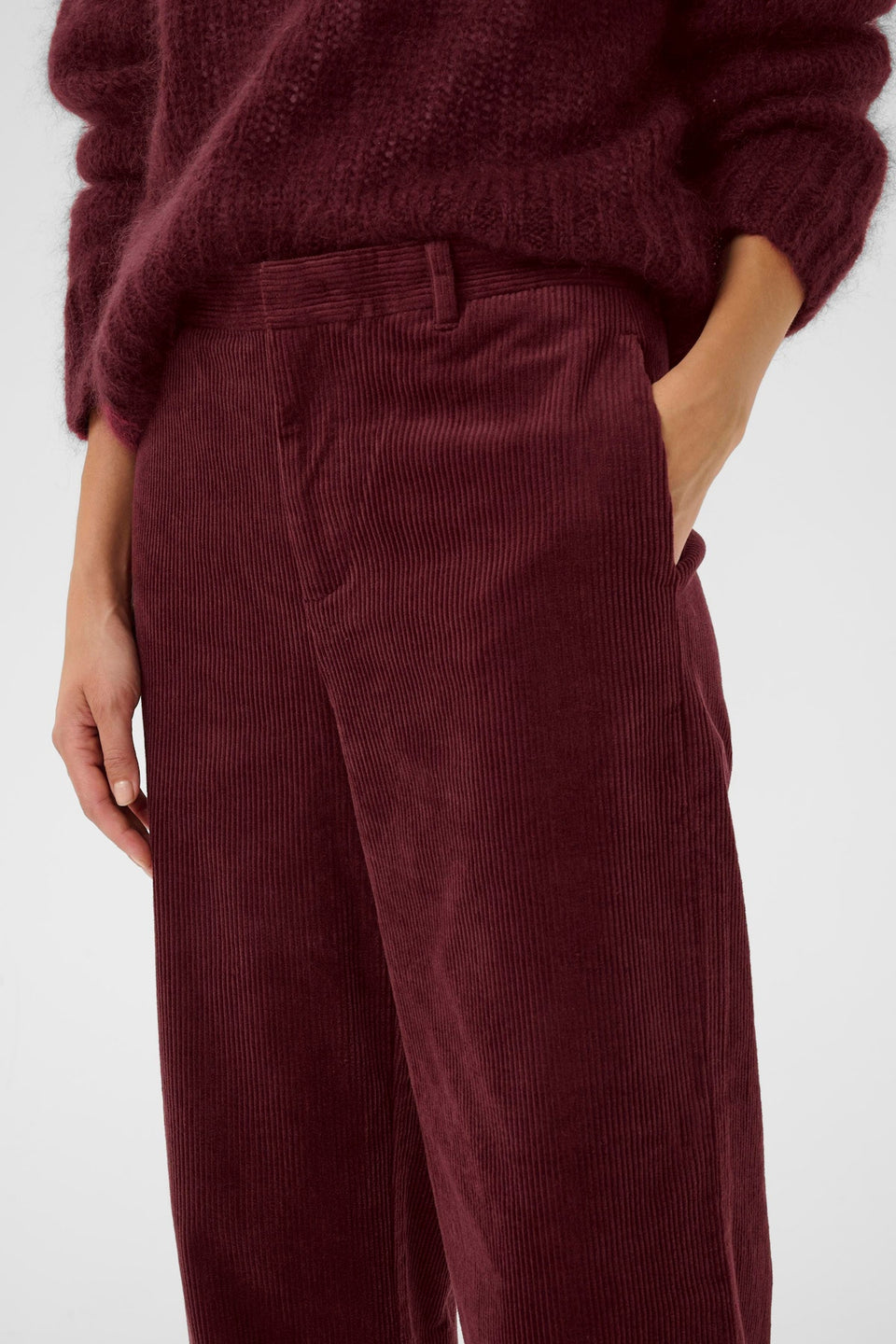Pantalón Clarissi burdeos