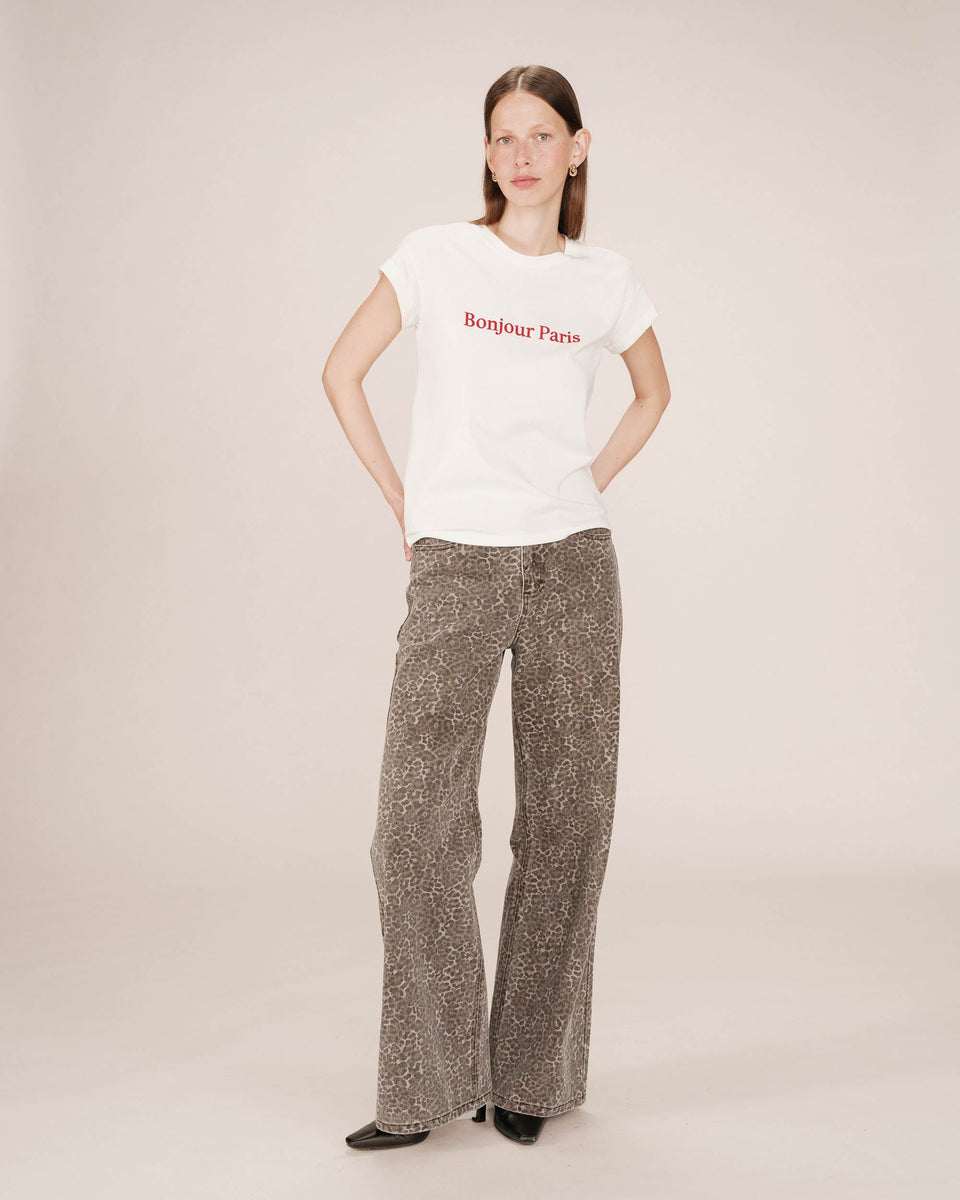 Camiseta Bonjour Paris