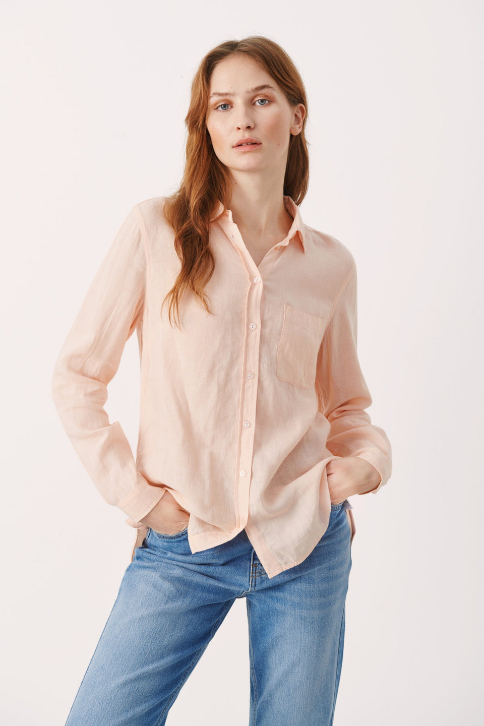 Camisa Kivas rosa palo