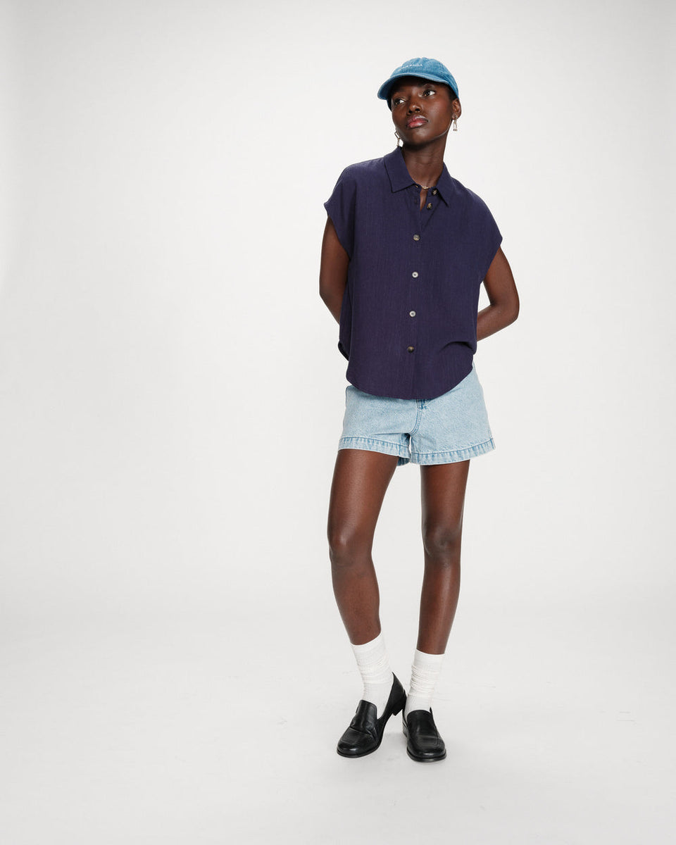 Blusa Pérez azul
