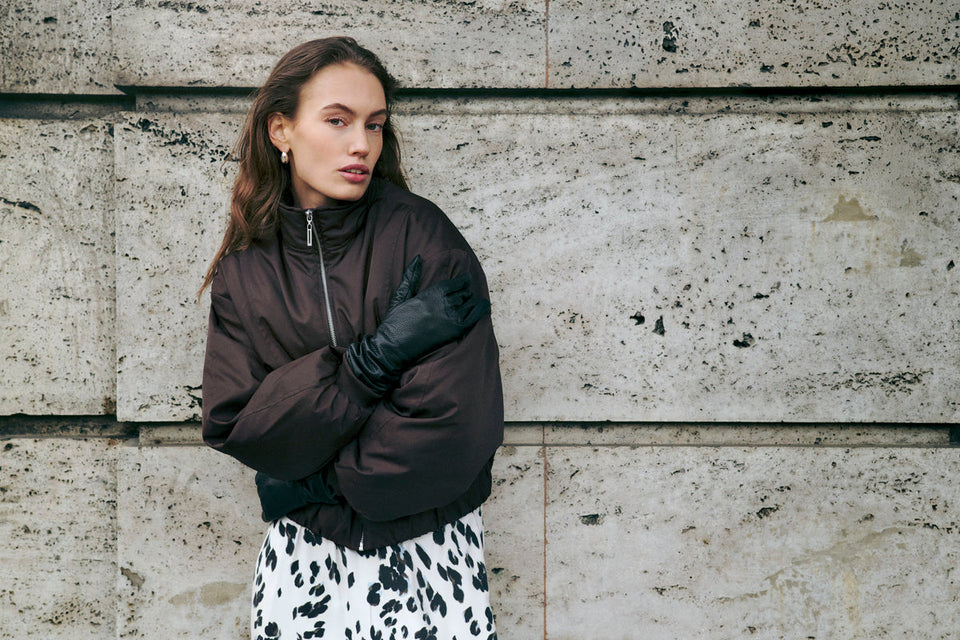 Bomber Eliena chocolate