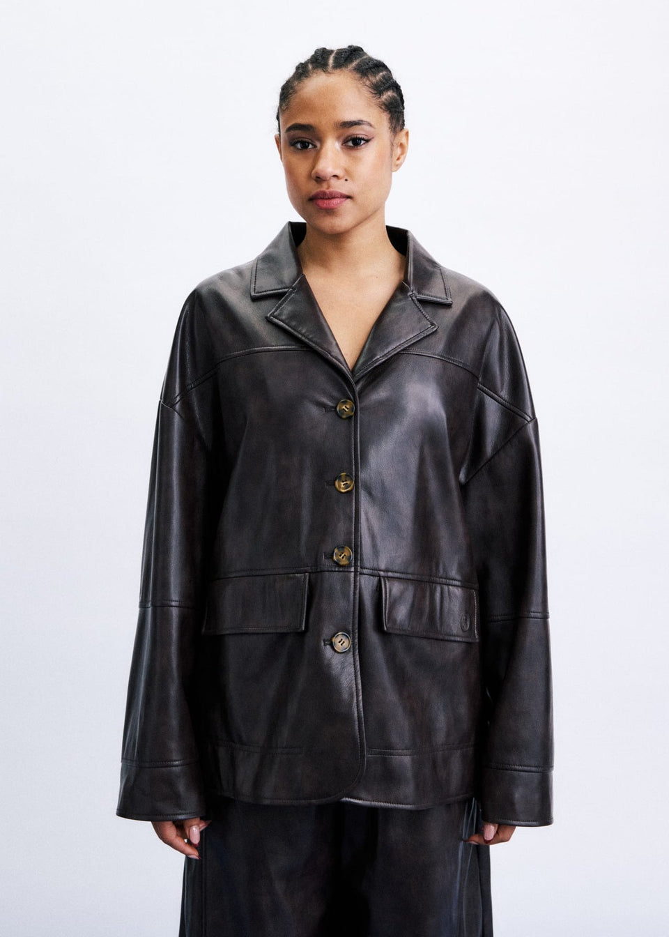 Chaqueta Messini chocolate