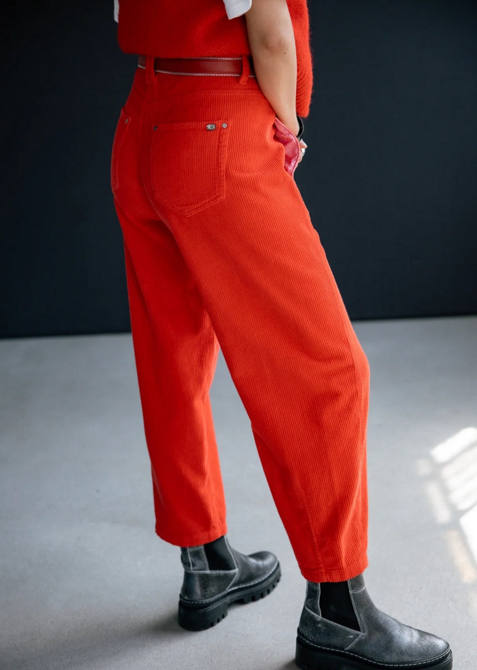 Pantalón Rosalía Rojo