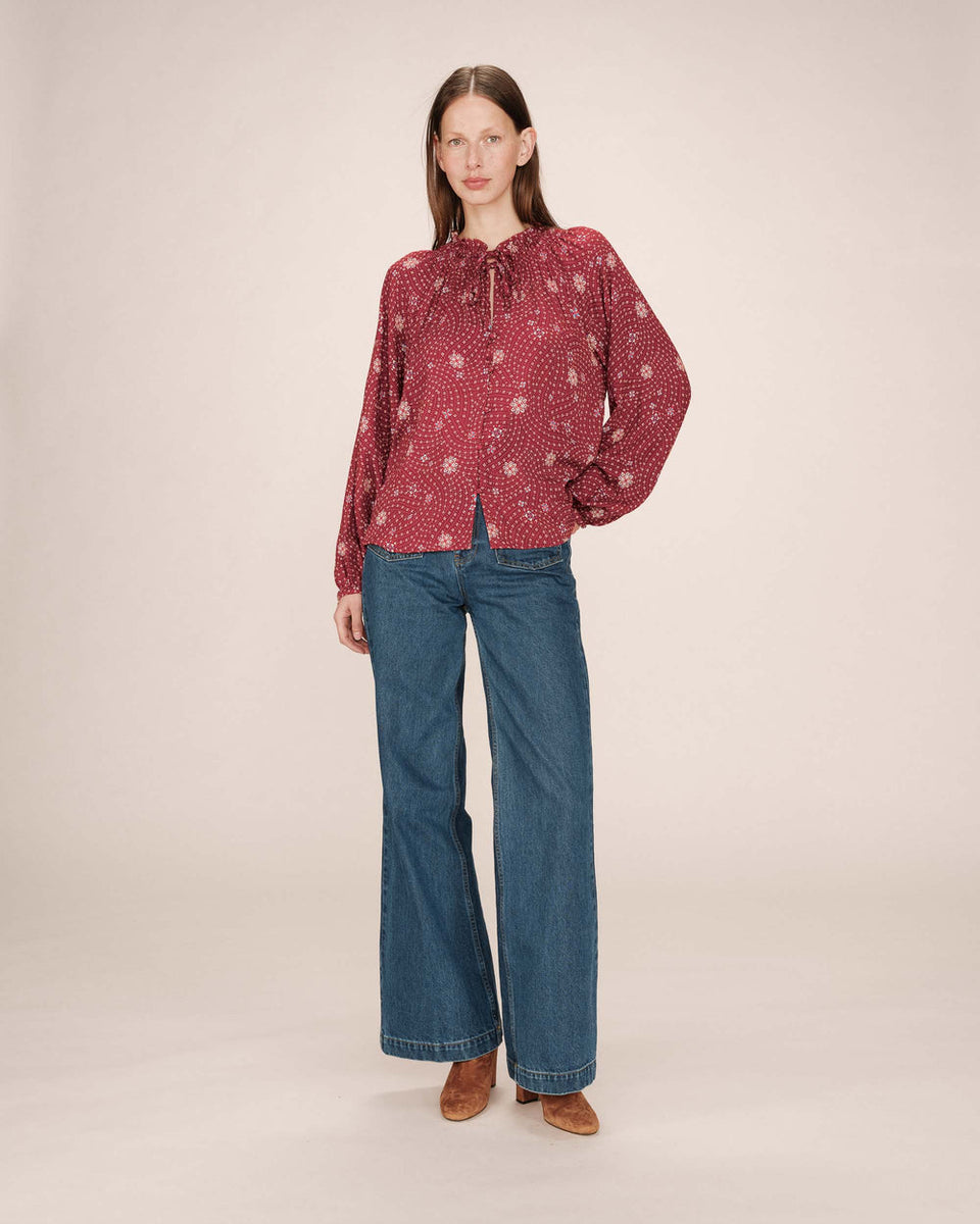 Camisa Scarlett terracota