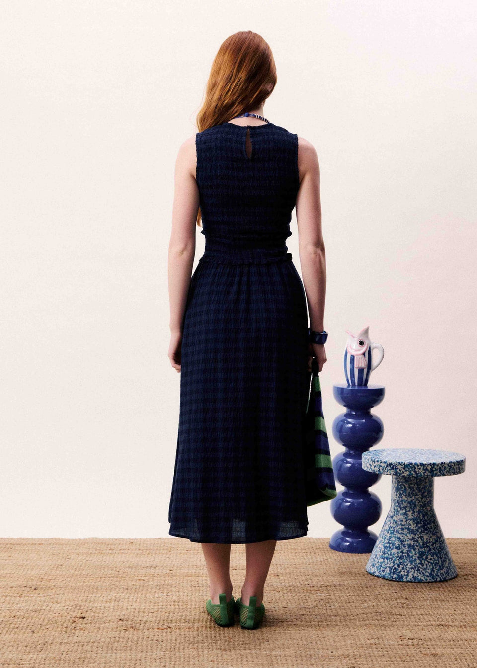 Vestido Saquarema azul