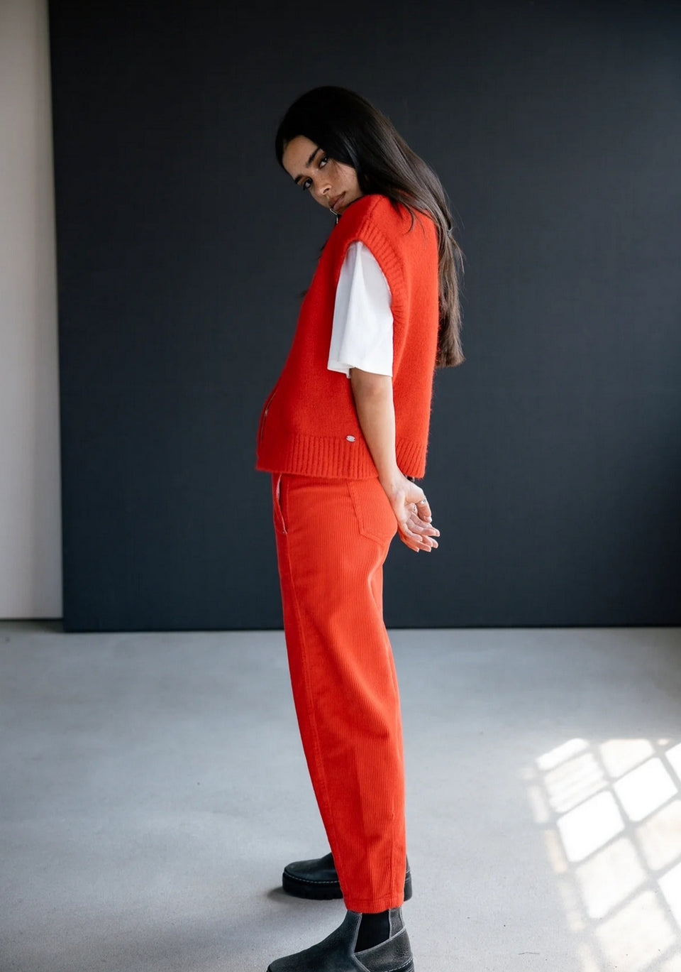 Pantalón Rosalía Rojo