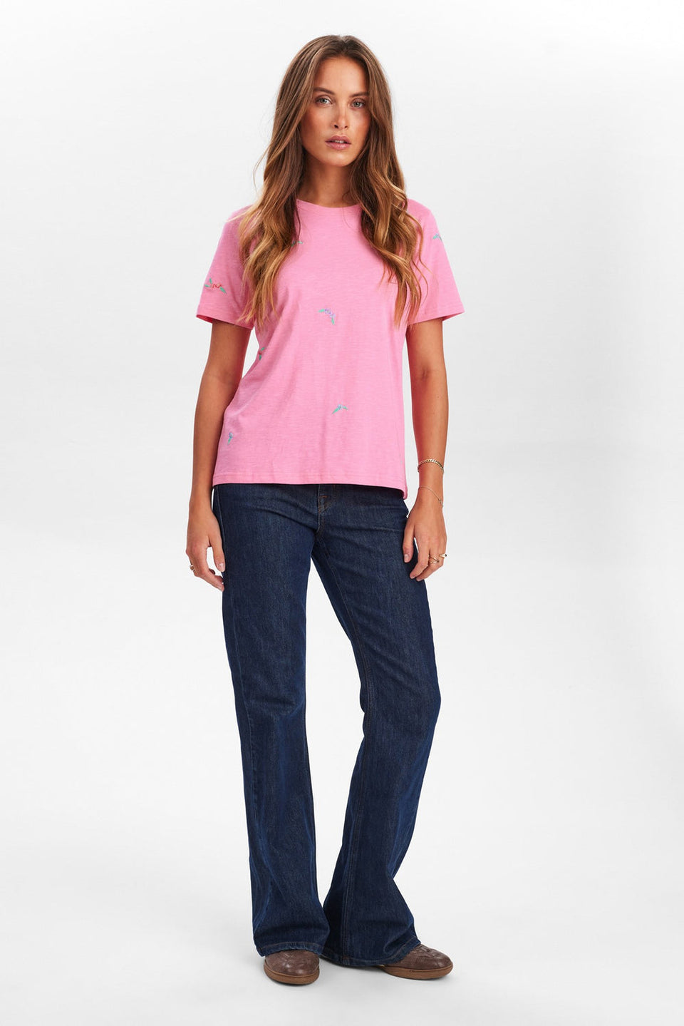 Camiseta Nusuis rosa