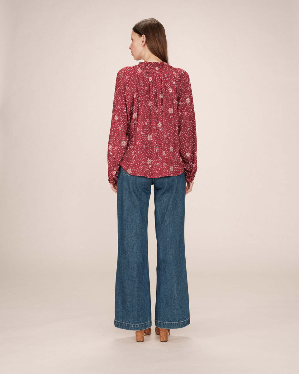 Camisa Scarlett terracota