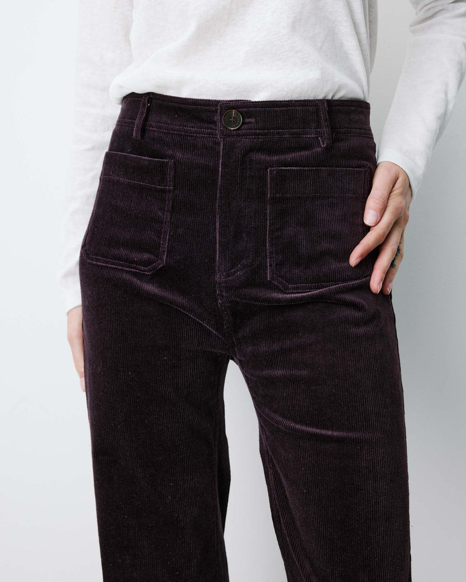 Pantalón Alban berenjena
