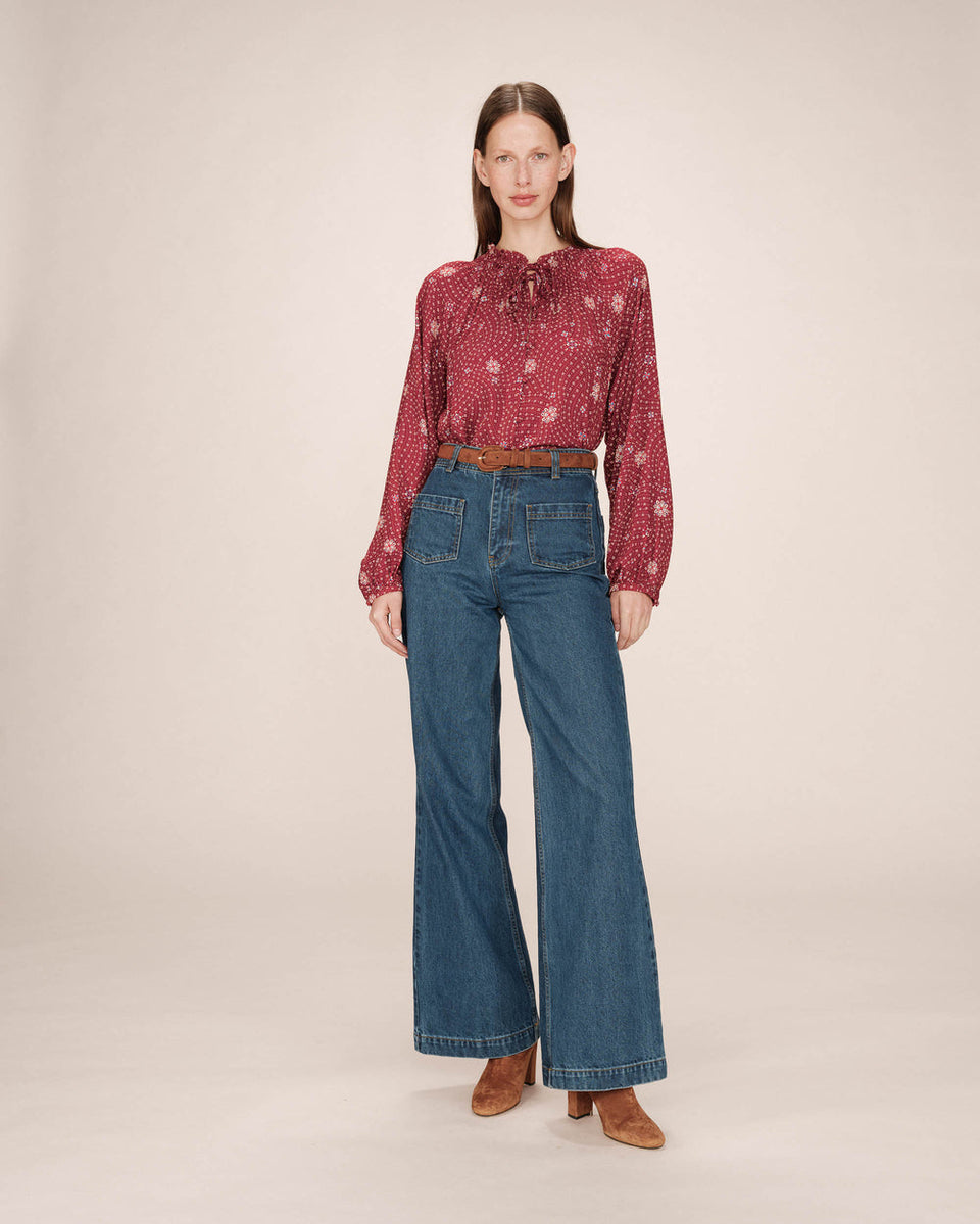 Camisa Scarlett terracota