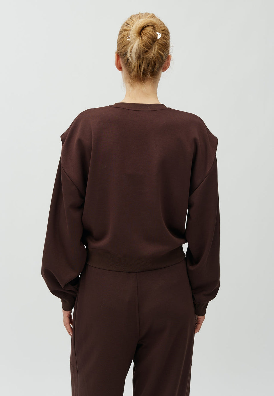 Sudadera Aquilina chocolate