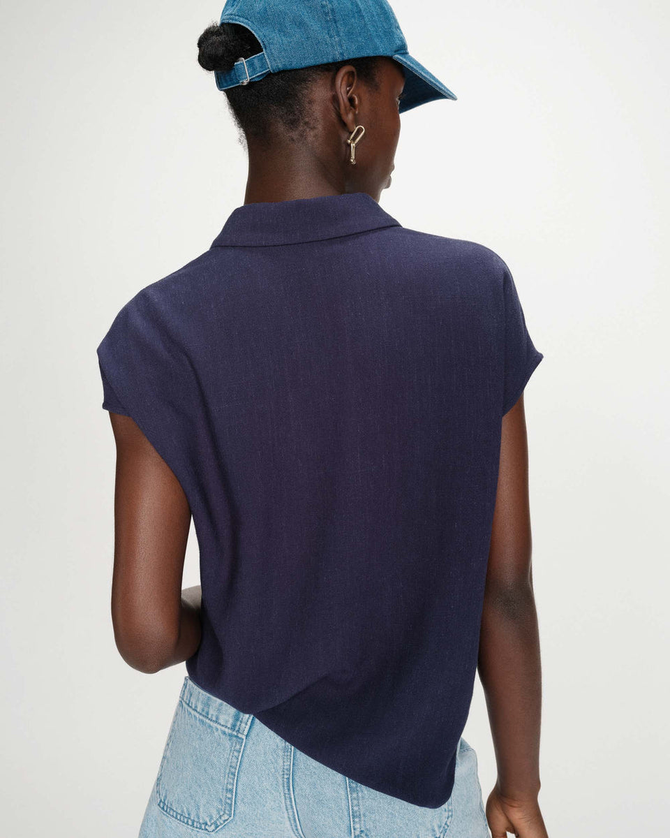 Blusa Pérez azul
