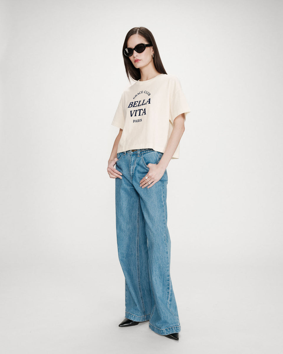 Camiseta Voss cruda