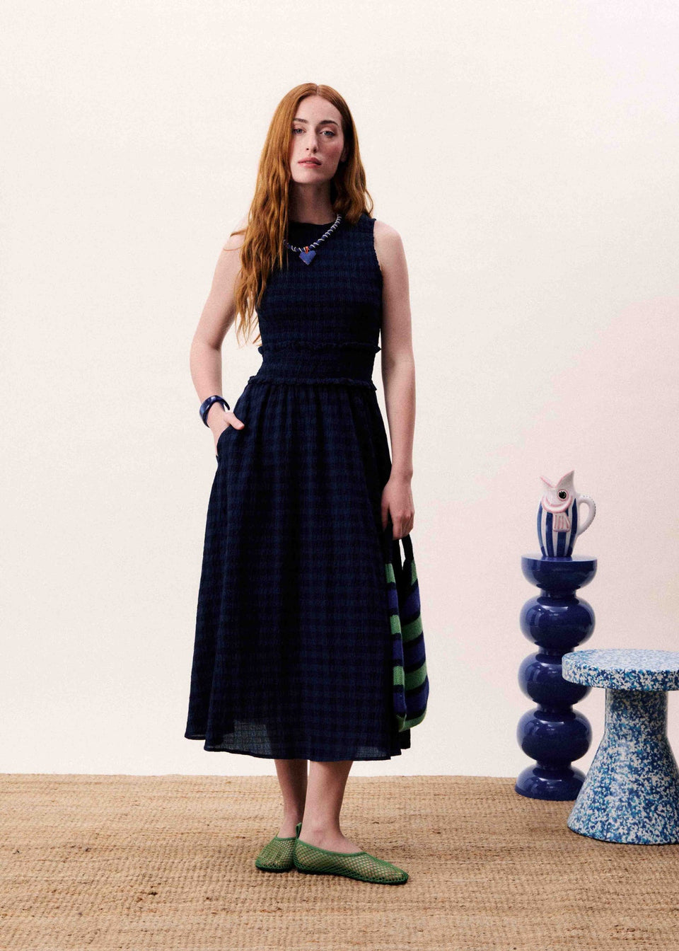 Vestido Saquarema azul