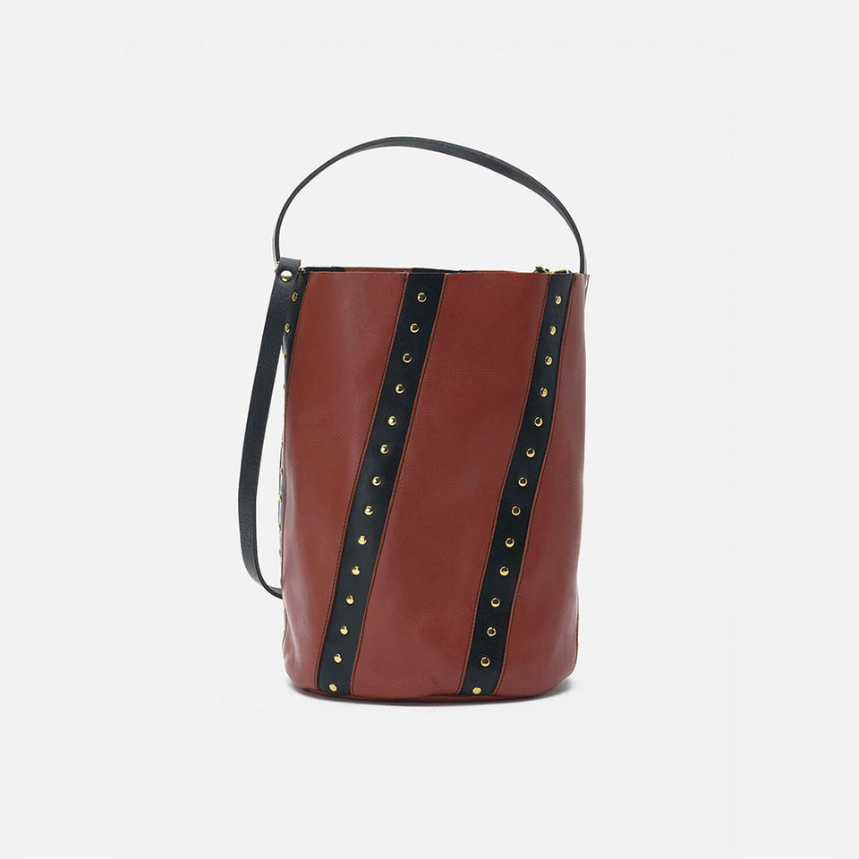 Bucket Twist teja y negro
