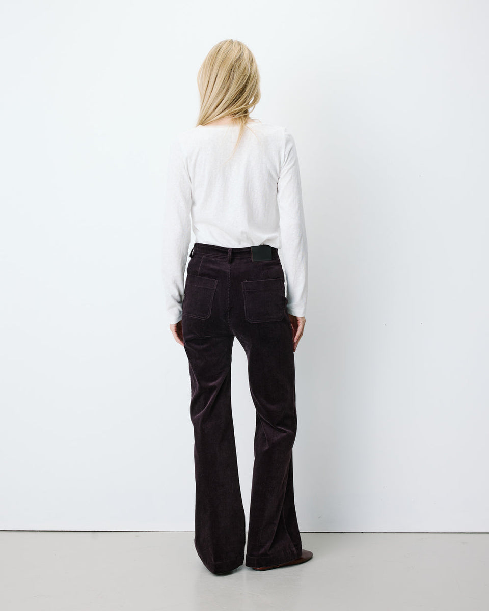 Pantalón Alban berenjena