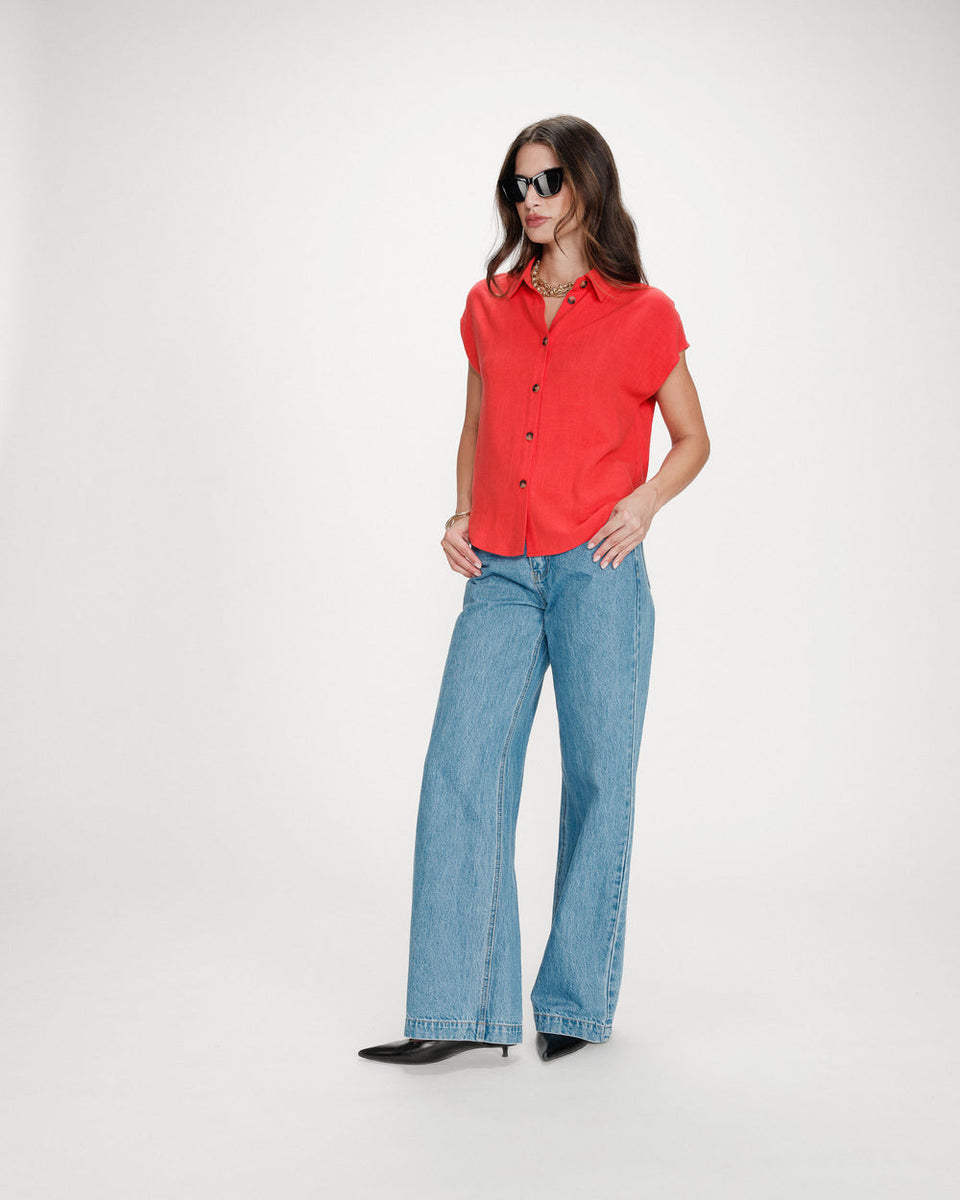 Blusa Pérez roja