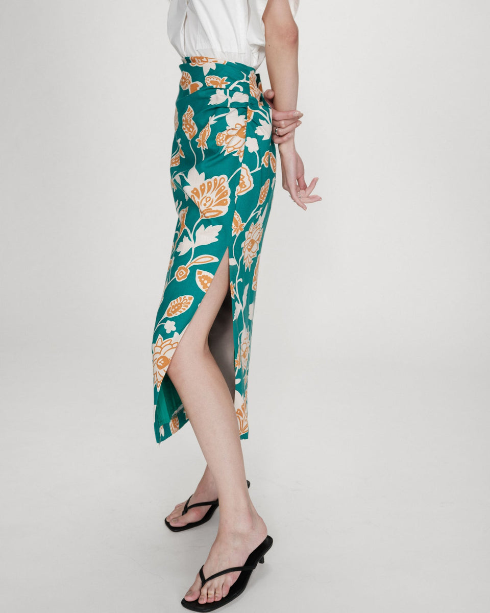 Falda estampada