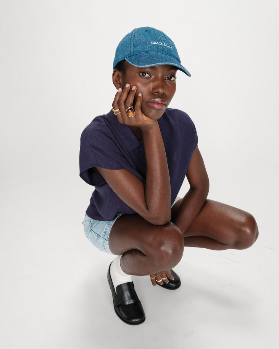 Blusa Pérez azul