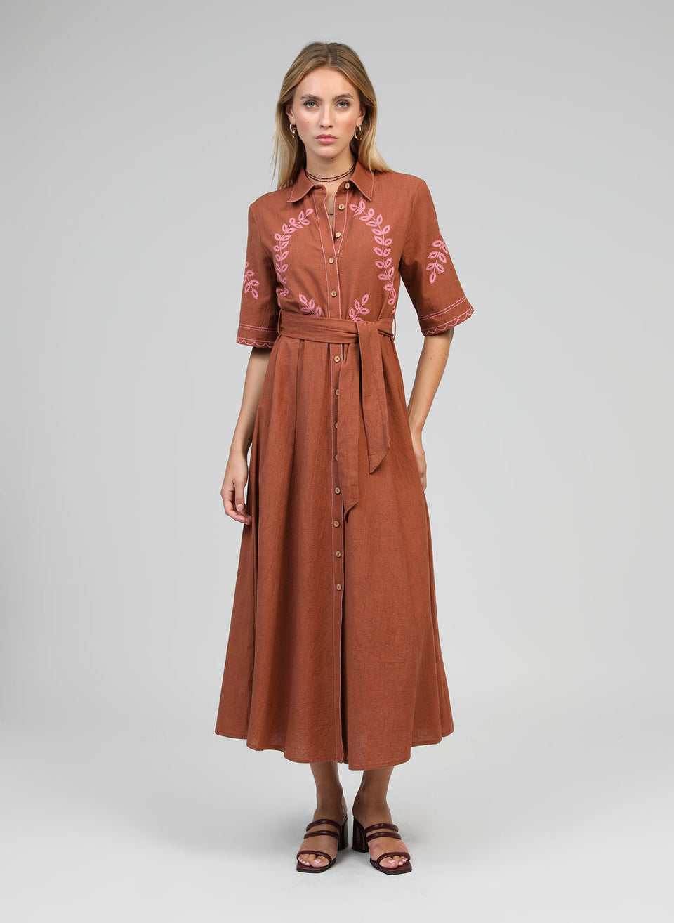 Vestido Osmina chocolate