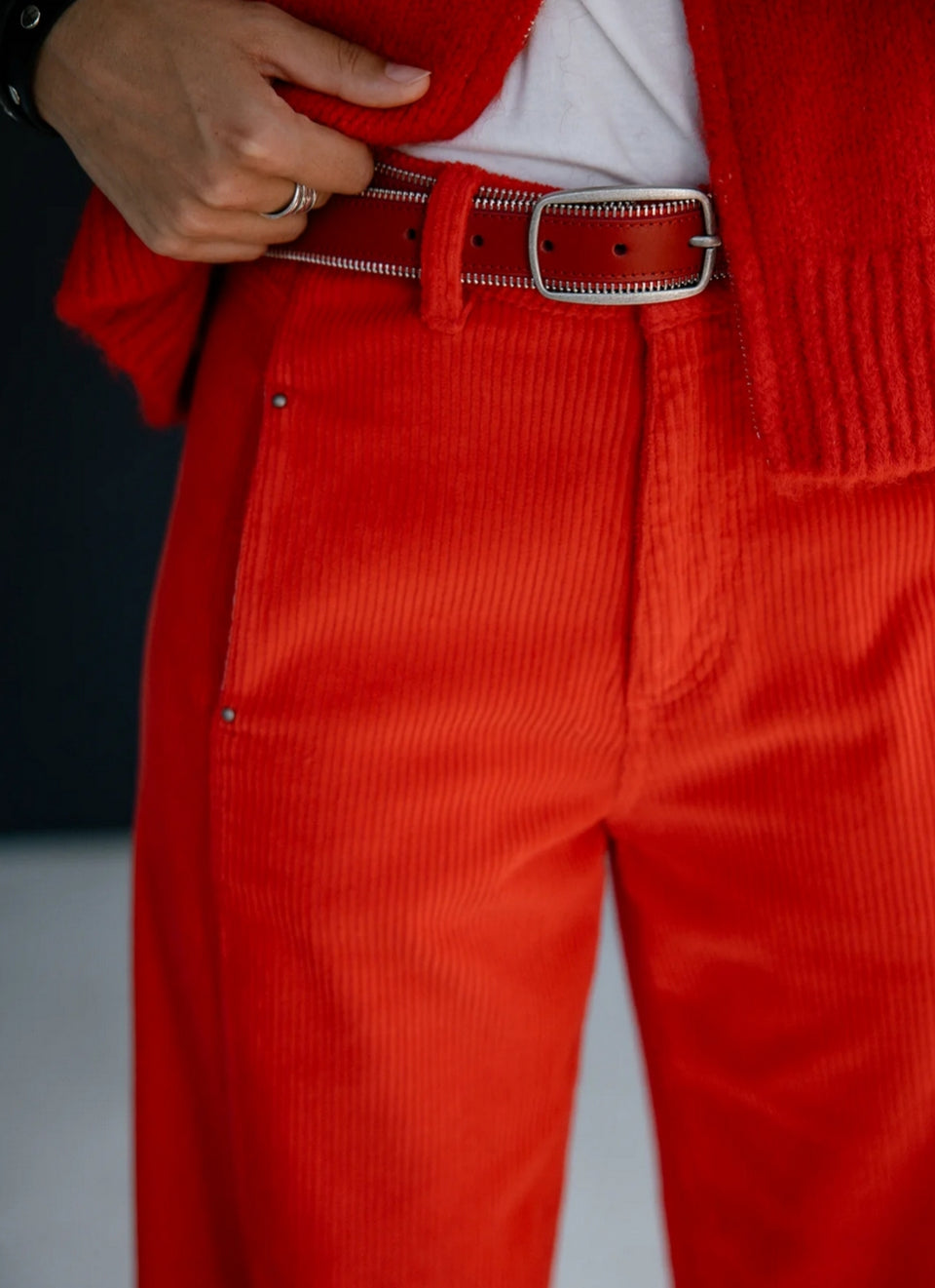 Pantalón Rosalía Rojo