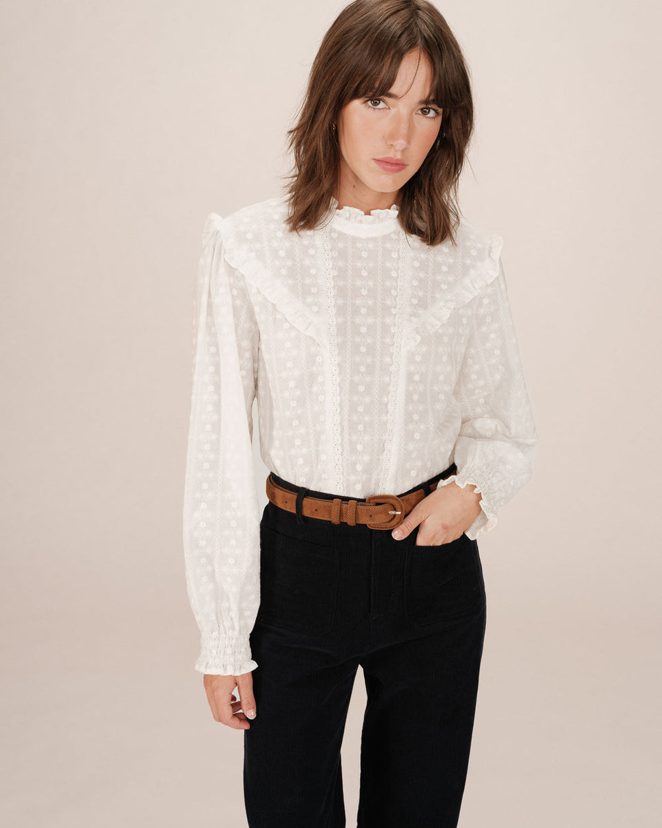 Blusa Ivoire