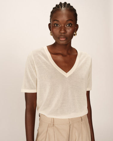 Camiseta Padoue blanca